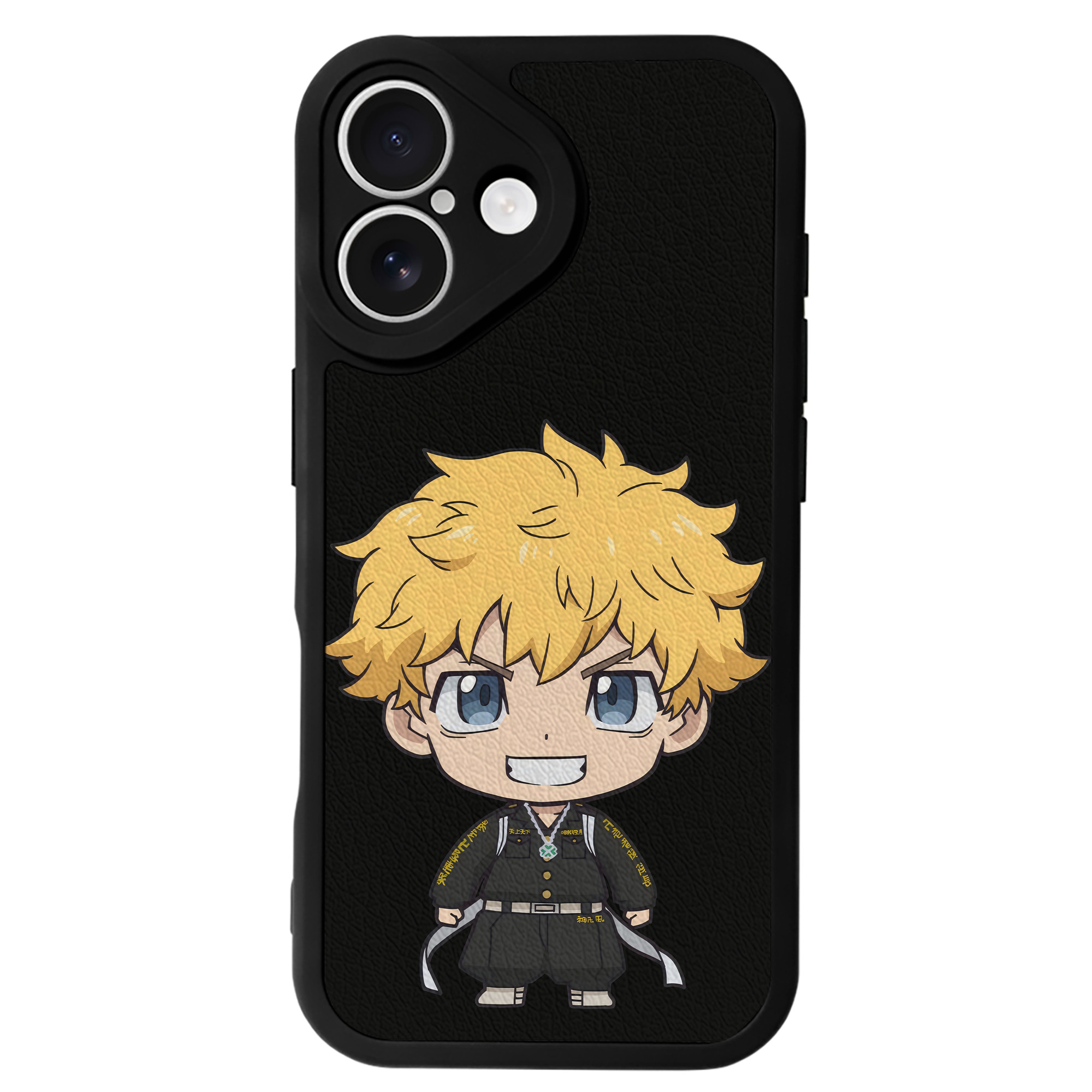 （画像用） 東京リベンジャーズ Tokyo Revengers 【iPhone 16シリーズ対応】シリコンスマホケース（レザー調） 材質：シリコン